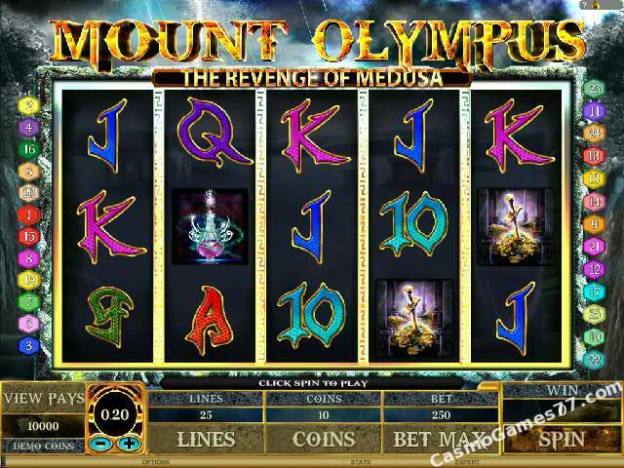 Mount Olympus - Revenge of Medusa